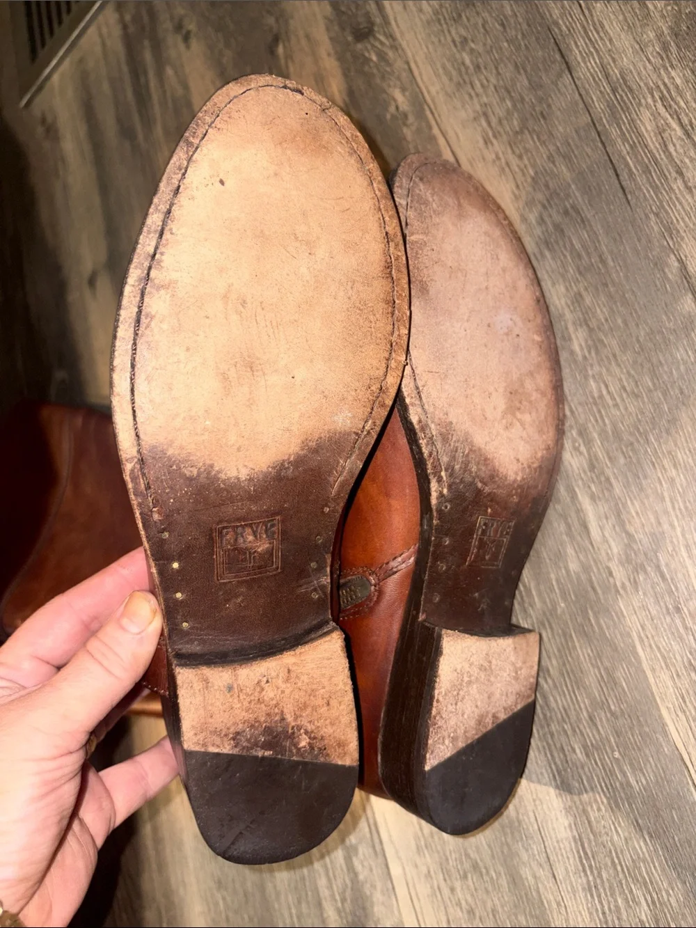 FRYE BOOTS MELISSA HARNESS INSIDE ZIP woman’s 7.5